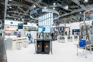 Messestand auf der interpack 2023