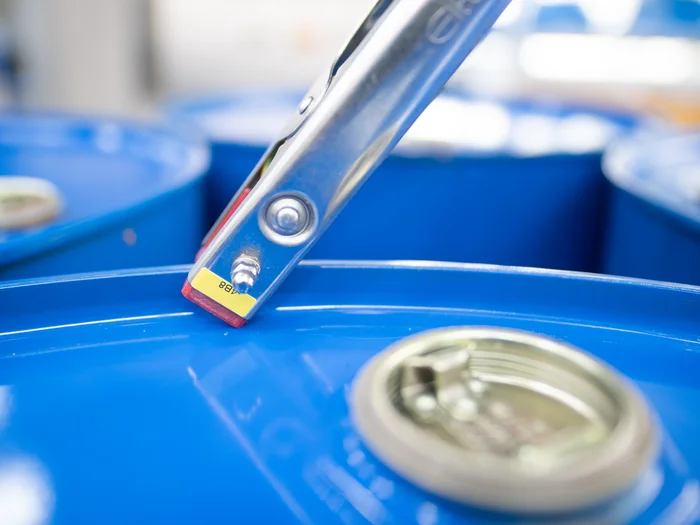 ATEX-Grounding for metal drums