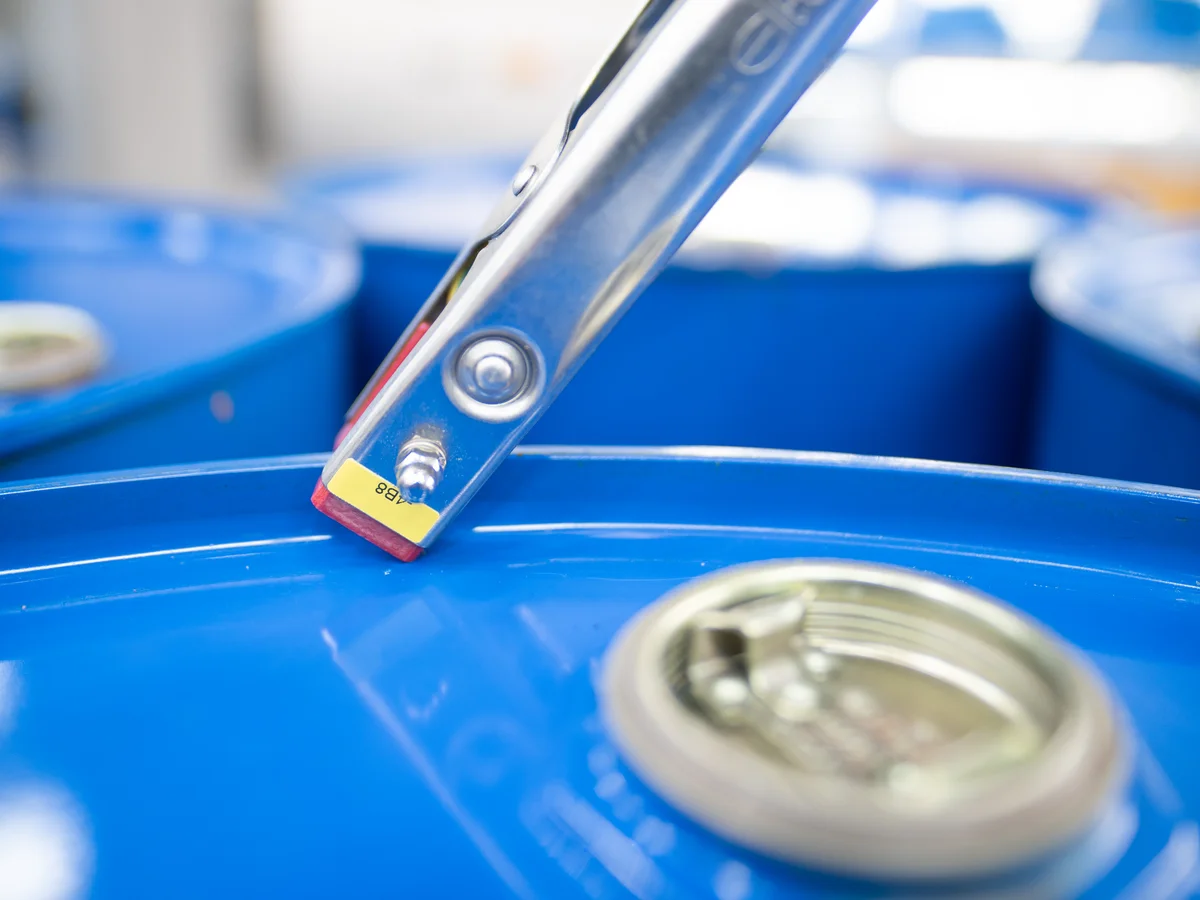 ATEX-Grounding for metal drums